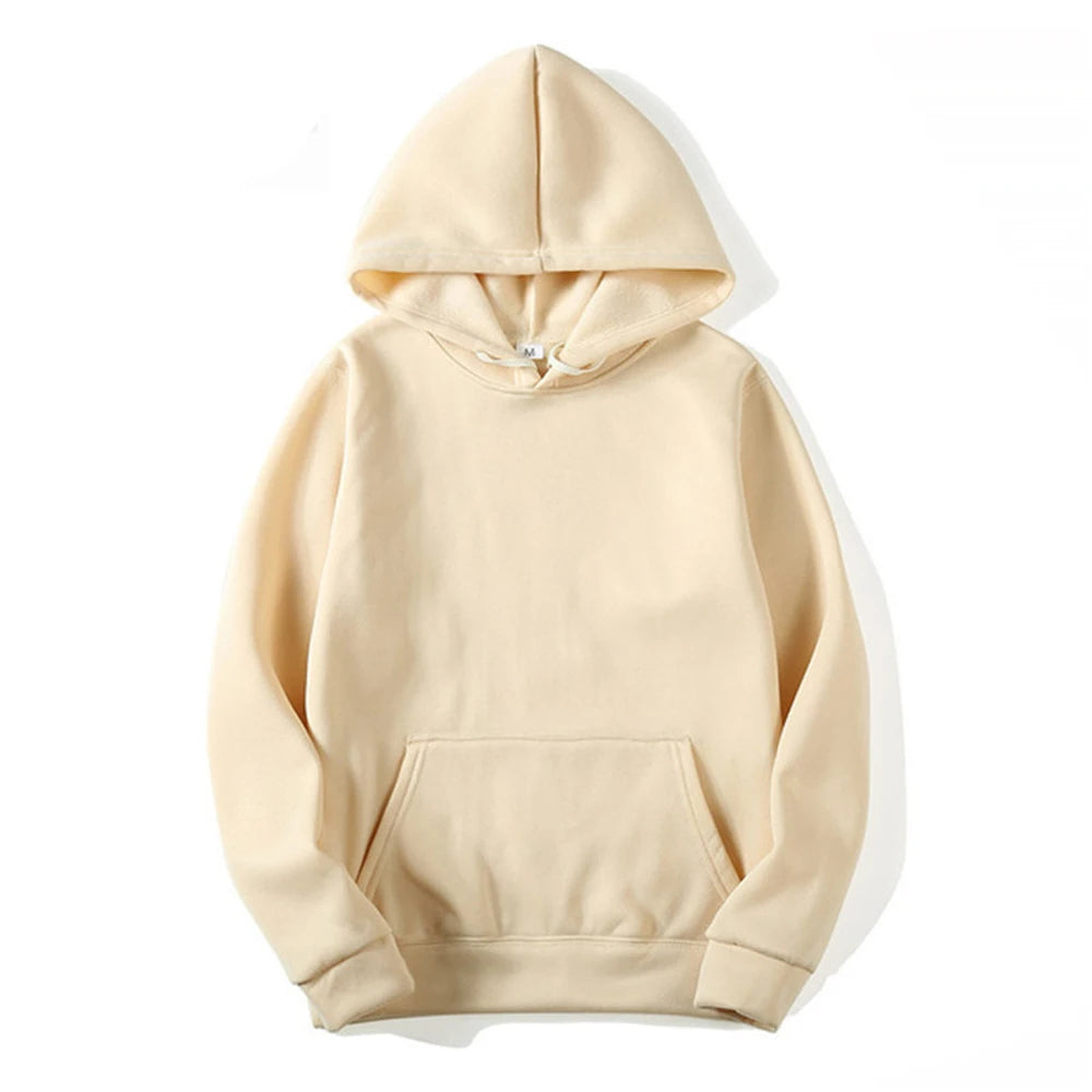 Unisex oversized hoodie from Athletic Sanctuary, casual solid color sweatshirt with a relaxed fit and comfortable design.