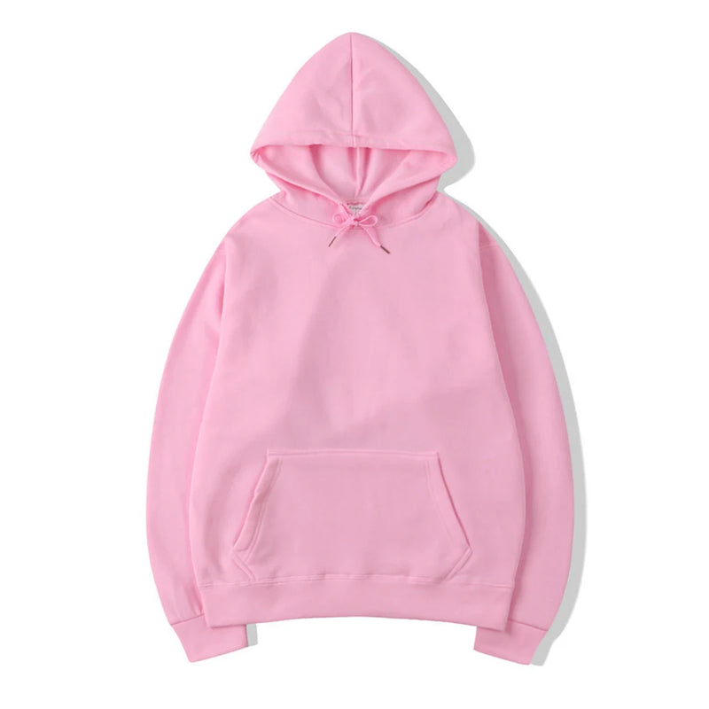 Unisex Oversized Hoodie – Casual Solid Color Sweatshirt