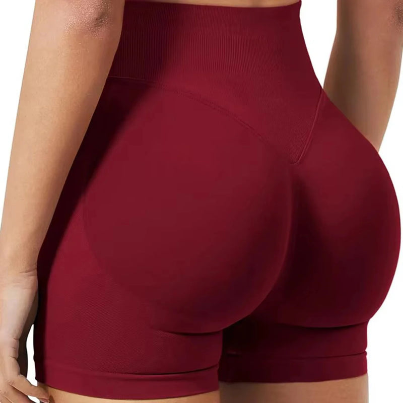 Women’s Seamless Summer Shorts – High Stretch Gym & Yoga Shorts