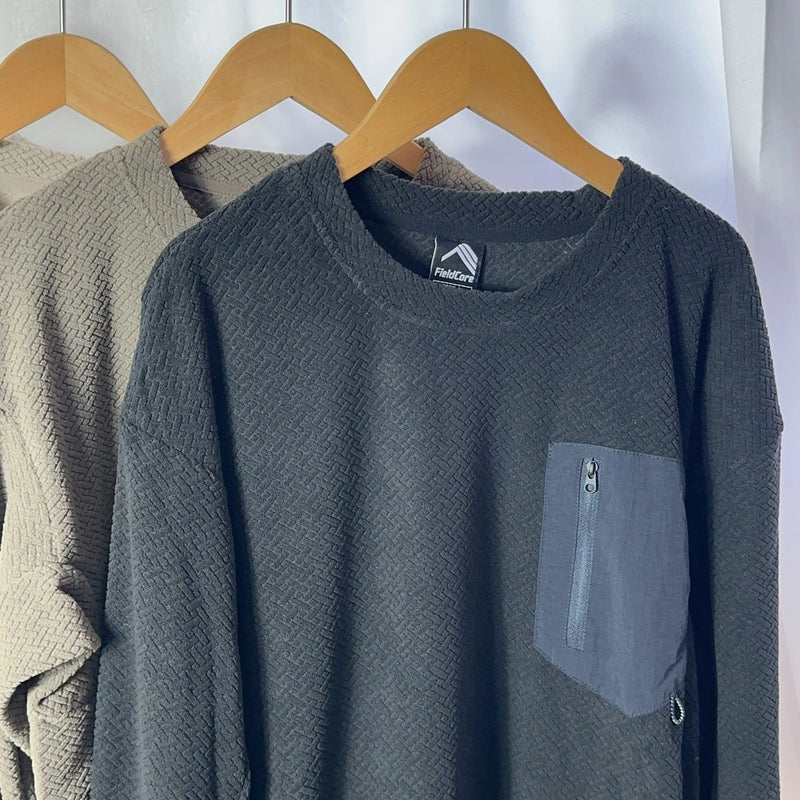 Unisex Casual Sweatshirt – Warm Crewneck Pullover Top