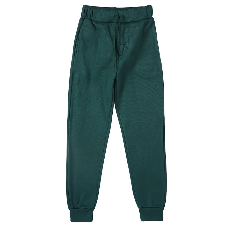 Men’s fleece-lined athletic joggers by Athletic Sanctuary, loose fit sweatpants with comfortable waistband and tapered legs.