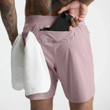 Men’s quick-dry performance shorts by Athletic Sanctuary, designed for training and casual wear, with breathable fabric and athletic fit.