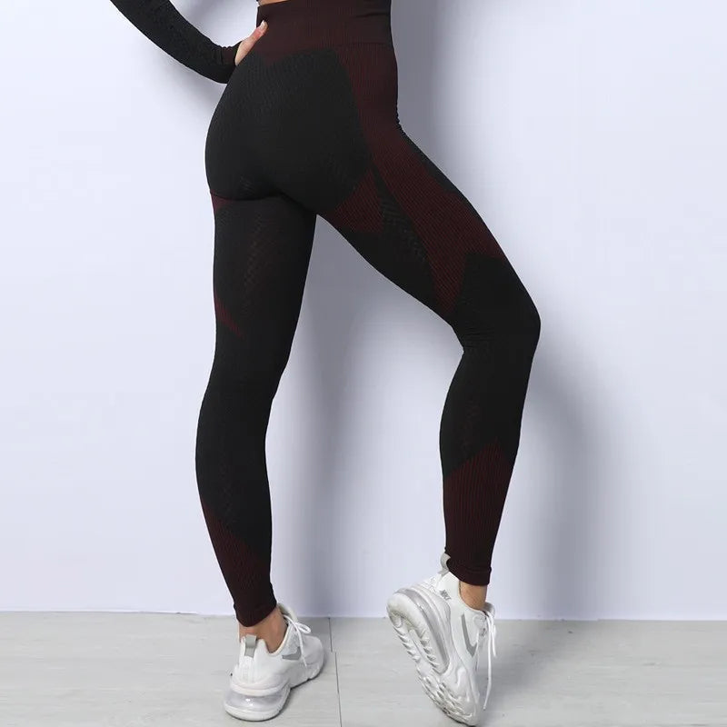 Women’s seamless peach lift leggings by Athletic Sanctuary featuring high waist design and stretchy yoga tights.