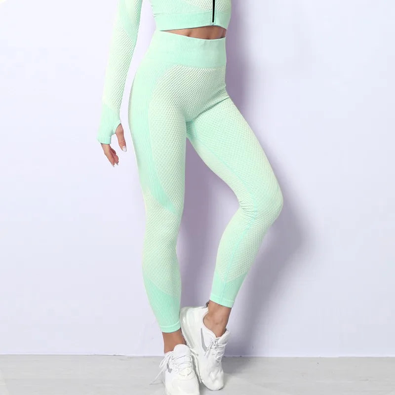 Women’s seamless peach lift leggings by Athletic Sanctuary, high waist yoga tights with a smooth, supportive fit.