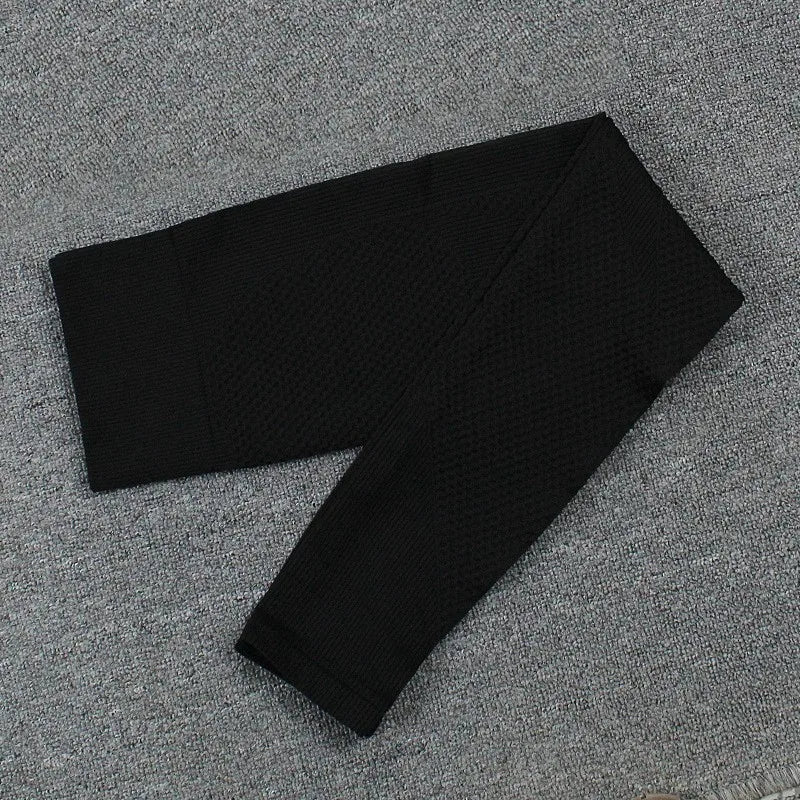 Women’s seamless peach lift high-waist yoga leggings by Athletic Sanctuary, shown in a neutral color, emphasizing comfort and fit.