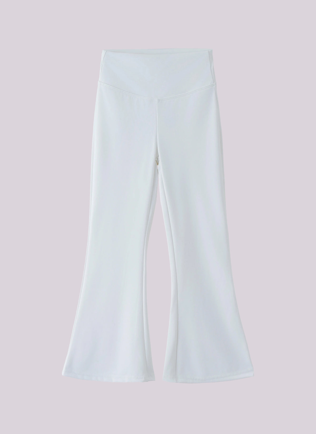 Girls’ high-waist flared leggings by Athletic Sanctuary, featuring stretchy, comfortable fabric for everyday movement.