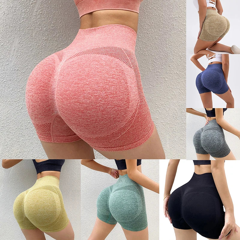 High-Waist Fitness Shorts – Designed for Performance & Confidence