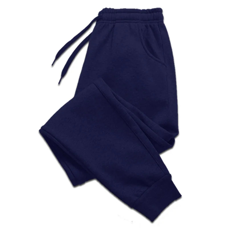 Men's Athletic Sanctuary sports jogger sweatpants shown in black, featuring a comfortable fit and casual gym wear style.