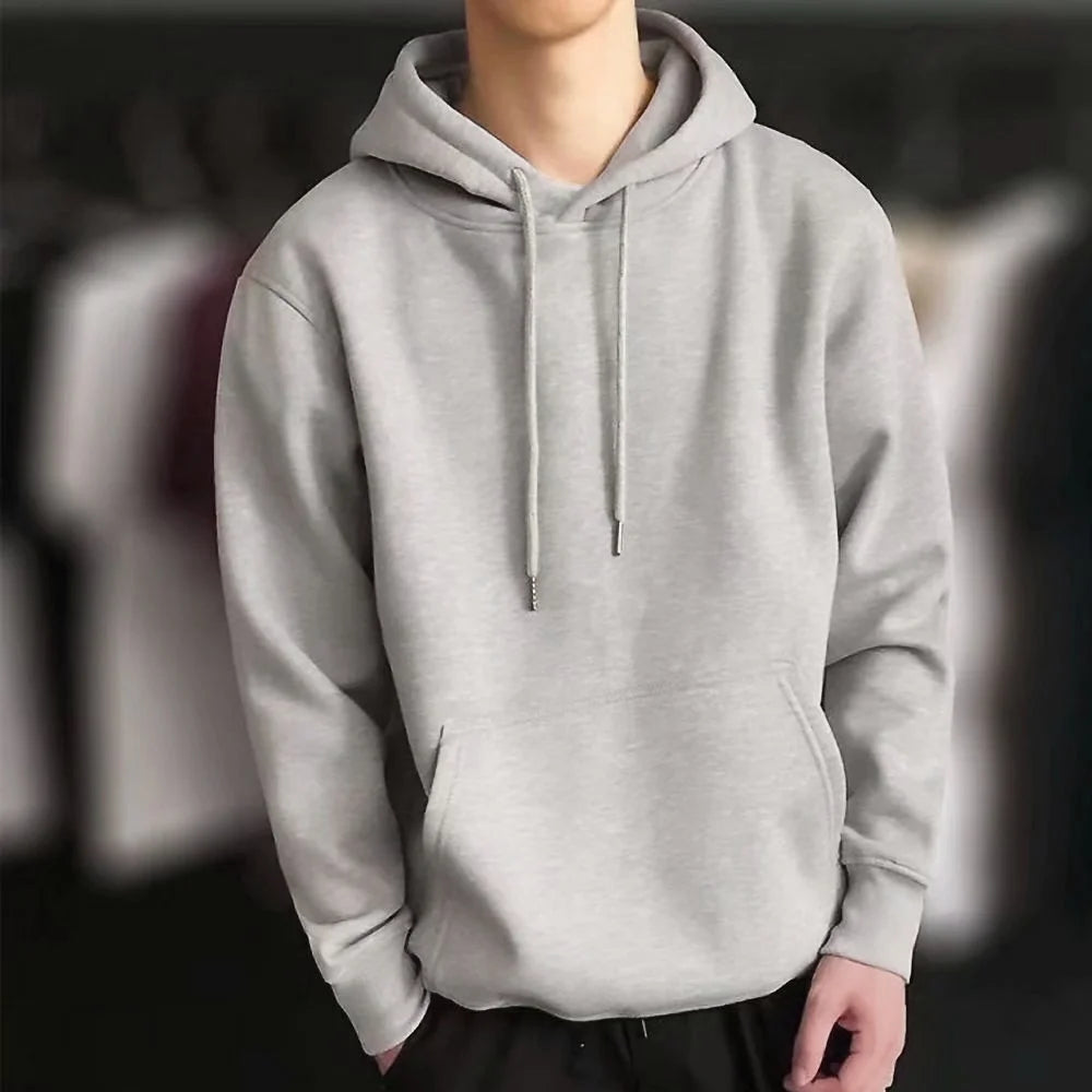Men’s Harajuku hoodie by Athletic Sanctuary, casual streetwear pullover sweatshirt with graphic design and comfortable fit.