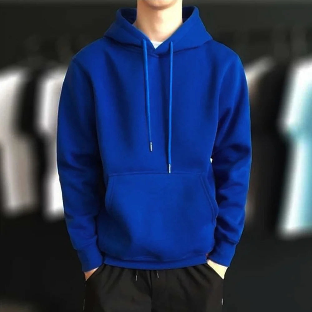Men’s Harajuku hoodie by Athletic Sanctuary featuring casual streetwear style, pullover sweatshirt with bold graphic design.