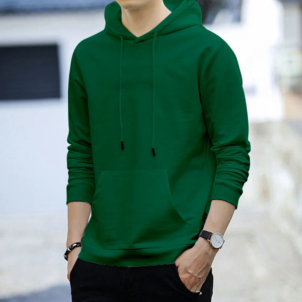 Men’s Harajuku hoodie by Athletic Sanctuary featuring casual streetwear pullover design, soft fabric, and trendy street style.